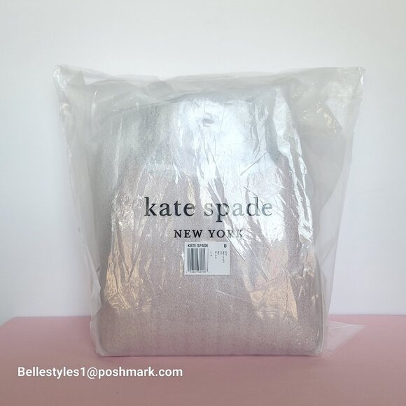 KATE SPADE Deco MEDIUM Pebbled Leather Crossbody Tote Bag- Dusk Rose⭐ - Picture 16 of 16